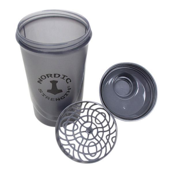 Shaker für Proteinpulver, grau