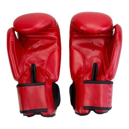 Boxhandschuhe von Nordic Strength, rot-weiß