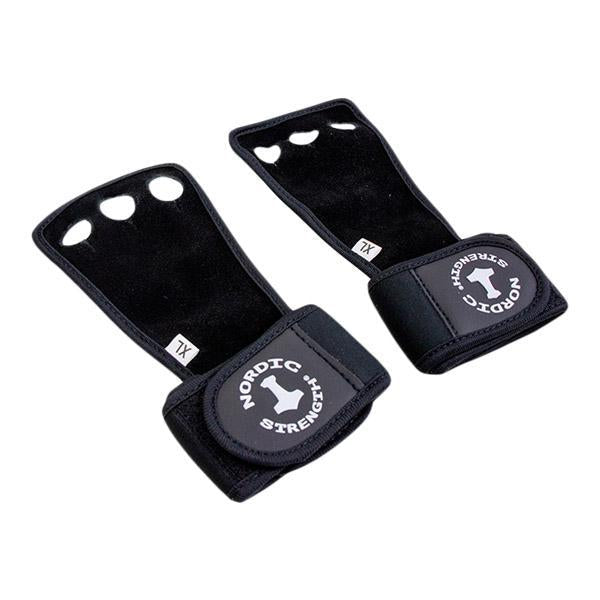 Hand Grips mit Handgelenkstütze, schwarz (Paar)