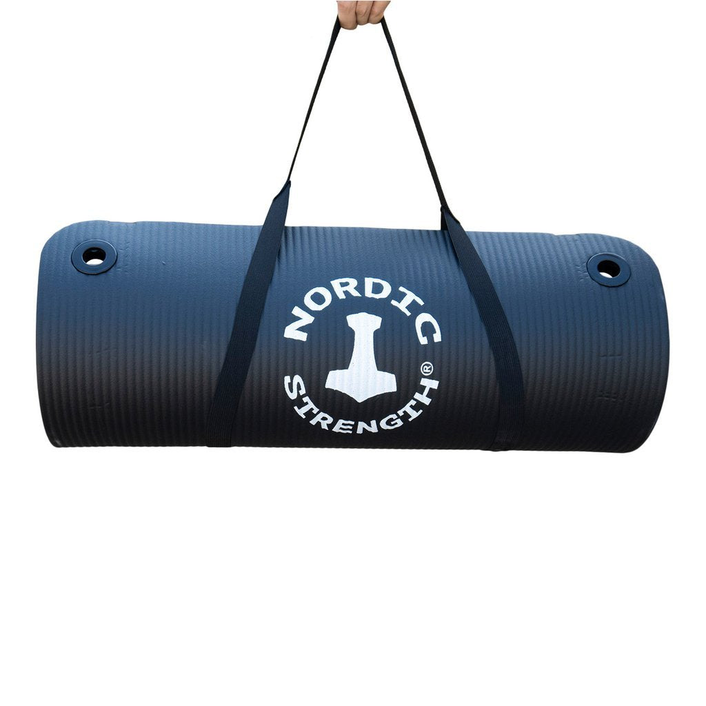 Gymnastikmatte "Limited Edition" S, schwarz, inkl. Tragegurt