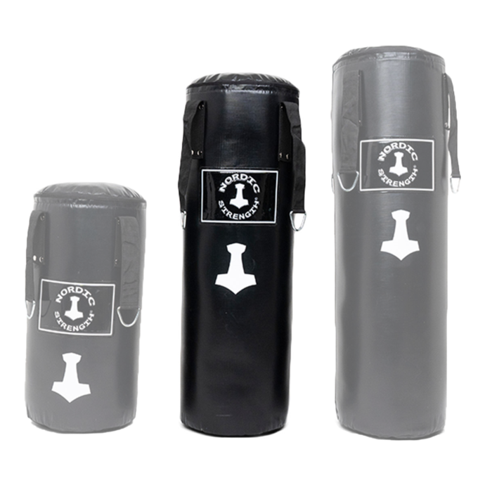 Boxsack MIDI, 20 kg, 90 x 30 cm, mit Gurten