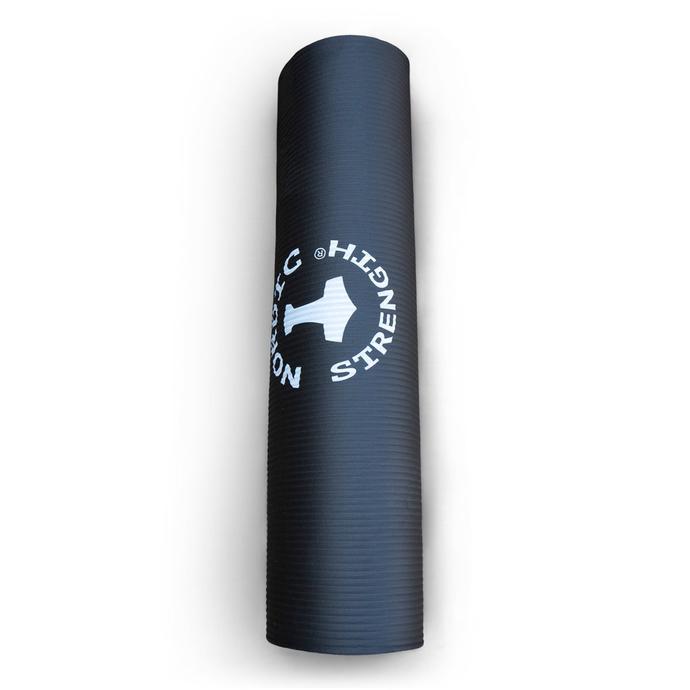 Gymnastikmatte "Limited Edition" XL, schwarz, inkl. Tragegurt